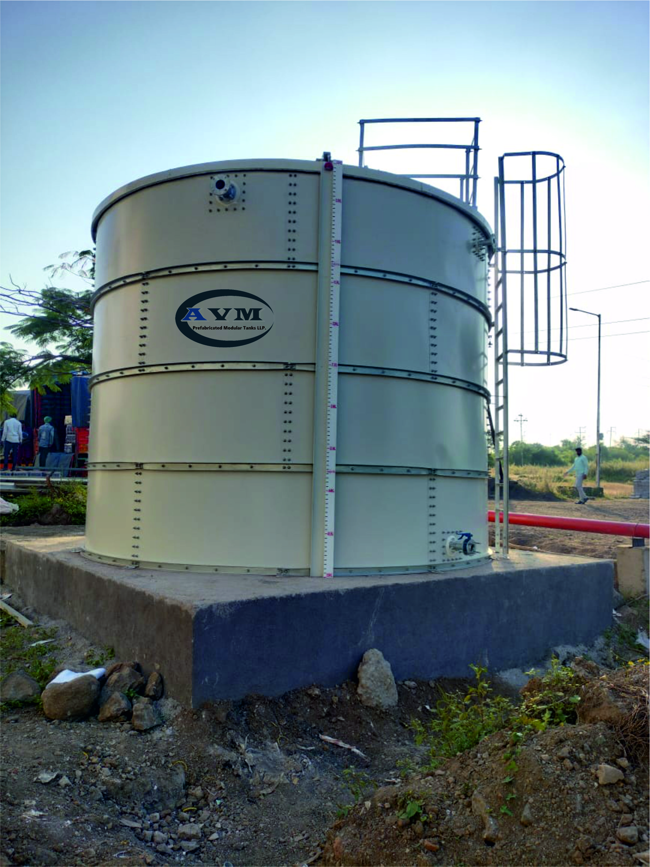 Raw
                                    Water Storage Tanks